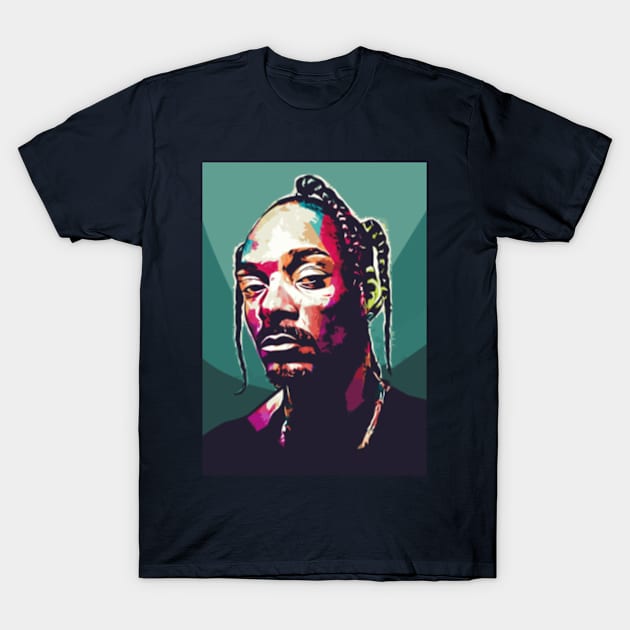 Snoop Dogg T-Shirt by Creativedy Stuff